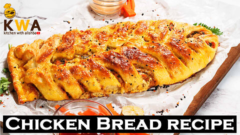 Chicken Bread Recipe(Without Oven) | Better Than Bakery | by kitchen with alishba