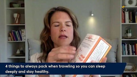 4 Items To Pack When Traveling So You Can Sleep Deeply & Stay Healthy On Vacation!