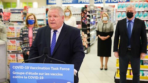 Ford Will Apparently Announce More Restrictions In Ontario Tomorrow