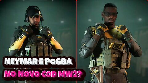 Neymar e Pogba no Call of Duty?