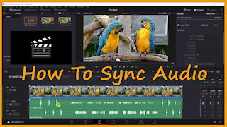 DaVinci Resolve: How To Sync Audio