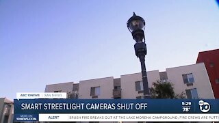 Smart Streetlight cameras shut off