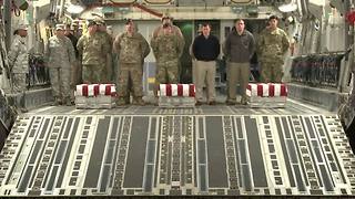 RAW: The dignified transfer of Staff Sgt. Kevin McEnroe