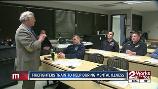 Firefighters train to help during mental illness