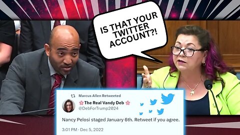 FAIL: Democrat brings up tweets from the WRONG TWITTER ACCOUNT in EMBARRASSING move