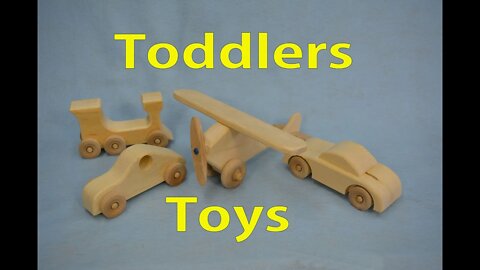 How to Make Wooden Toddler Toys