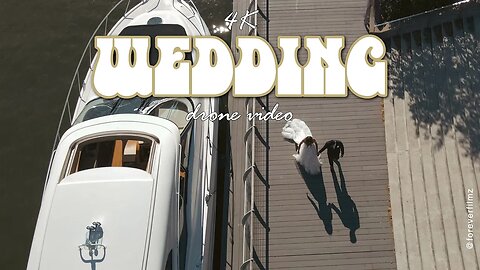 Weddings, Newlyweds, and Venues | 4K Drone Video