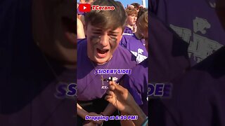 THIS STUDENT SECTION WENT CRAZY! #sports #football #highschoolsports #vlog #elderhighschool #shorts