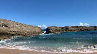 Beautiful beach in Puerto Rico