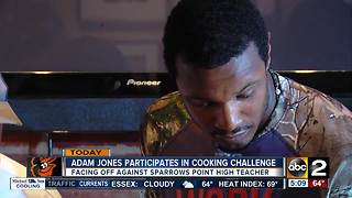 Adam Jones to face fan in cooking challenge