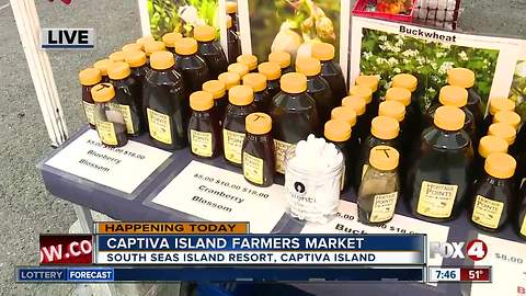 Captiva Island Farmers Market opens Tuesday - 7:30am live report