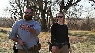 Full auto meets dueling tree!