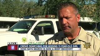 KCSO: Crews still searching for 11-year-old girl who went missing in the Kern River