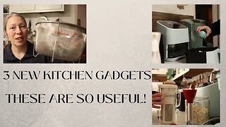 3 New KITCHEN GADGETS | These are SO USEFUL!