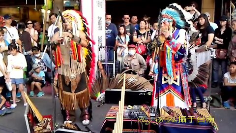 【WST】Indian artist street performance