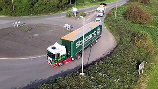 Truck Spotting Around Newport - Welsh Drones #truckspotting #scania #volvotrucks