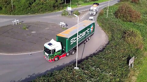 Truck Spotting Around Newport - Welsh Drones #truckspotting #scania #volvotrucks