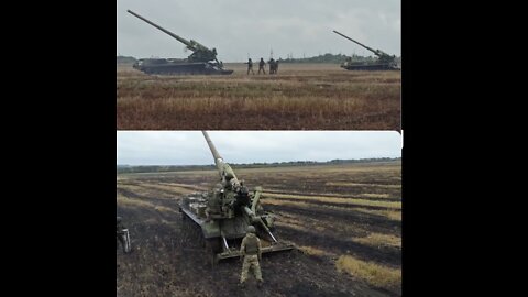 deNAZIfication: Southern MD 2S7M Malka self-propelled artillery system crews in combat action
