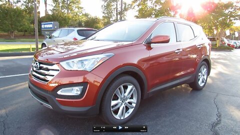 2013 Hyundai Santa Fe Sport 2.0L Turbo Start Up, Exhaust, and In Depth Review