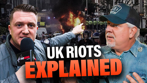 Tommy Robinson Responds After UK Elites Suggest He Caused Riots