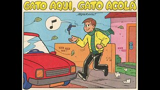 Gato aqui, gato acolá | Gibis do Rapha 2