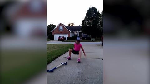 Funny Pogo Stick Fail