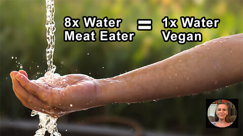 It Takes 8 Times As Much Water To Produce The Same Amount Of Food For A Meat Eater Than For A Vegan