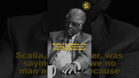 ‘A’ must NEVER apologize for what ‘B’ did - Thomas Sowell on Slavery #shorts #slavery #blm #truth