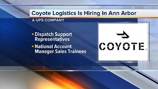 Workers Wanted: Coyote Logistics is hiring in Ann Arbor