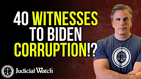 BEST OF: 40 Witnesses to Biden Corruption!?