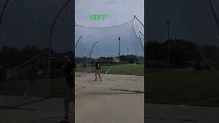 133 feet 3 inches opening Throw, Senior Olympics in Iowa, Crazy 🤪 old man