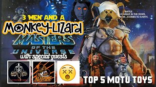 TOP 5 MOTU TOYS - 3MML LIVE with guests @Superawesomegeekshow @TheNathanBowdenShow & Sunny!