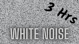 White Noise | Sleep, Relax, Focus, and Tinnitus | 3 Hours ~ ASMR ~