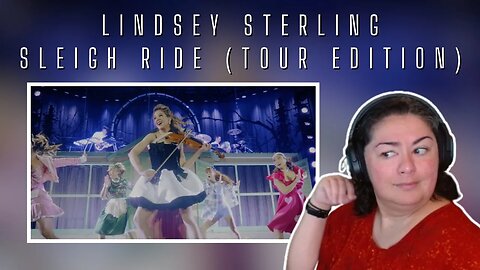 FIRST TIME REACTING TO | Lindsey Sterling | Sleigh Ride (Tour Edition)