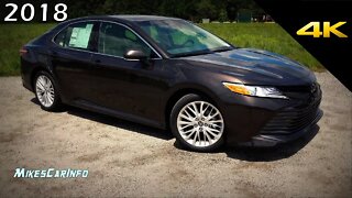 2018 Toyota Camry XLE - Detailed Look in 4K