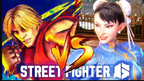 Street Fighter 6 Versus Chun Li Vs Ken