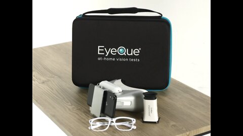 EyeQue Vision Monitoring Kit - Tests Vision, Glasses & Tracks Vision Changes
