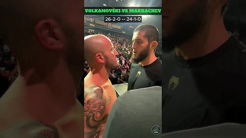 Islam Makhachev vs. Alexander Volkanovski 2: UFC 294 Face-off #ufc294