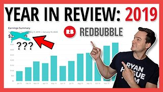 Redbubble Year in Review: My 2019 Sales Report