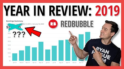 Redbubble Year in Review: My 2019 Sales Report