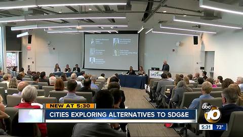 Cities explore alternatives to SDG&E