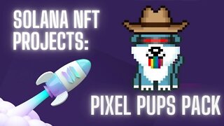#Solana #NFT Project Deep Dives: Pixel Pups Pack