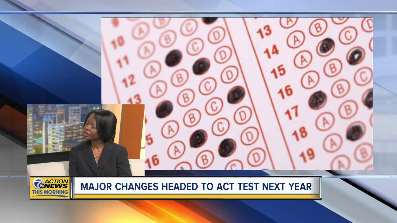 Major changes headed to ACT Exam in Fall 2020