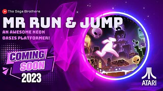 Mr. Run & Jump (ATARI) - A MUST TRY Neon Oasis Platformer that will Surprise you!