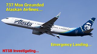 Boeing 737 Max Emergency Landing. Door Blew Out.