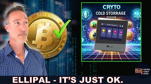 ELLIPAL COLD STORAGE CRYPTO WALLET - IT'S JUST OK. HONESTLY, IT COULD BE BETTER.