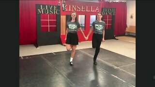Watch a live performance from two Celctic Dancers