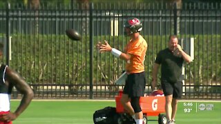 Bucs players return to the practice field for minicamp