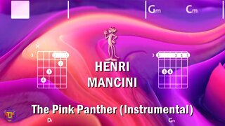 HENRI MANCINI The Pink Panther Fingerstyle FCN GUITAR CHORDS & LYRICS INSTRUMENTAL