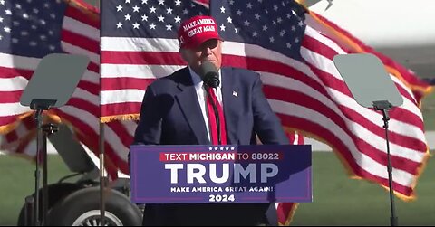 President Donald Trump Freeland, Michigan Rally 5/1/24